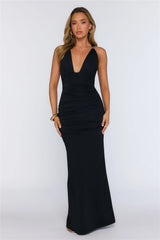 Beauty Of Night Maxi Dress Black