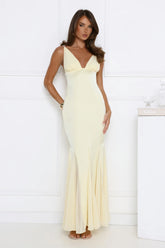 Flirty Petal Pop Maxi Dress Butter