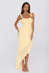 Cheeky Glow Maxi Dress Yellow