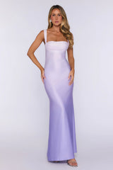 Power Dress Code Maxi Dress Lilac