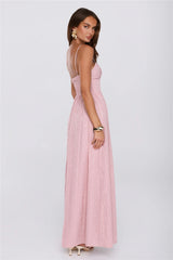 Fashionable Love Maxi Dress Pink