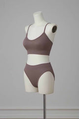 Cocoa Hour Brown Bikini Set