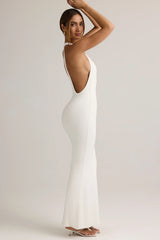 Modal Racerback Maxi Dress in Coconut