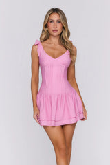 Heatwave Kiss Mini Dress Pink