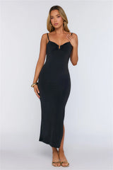 Favourite Bodycon Maxi Dress Black