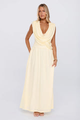 Made To Lead Maxi Dress Yellow