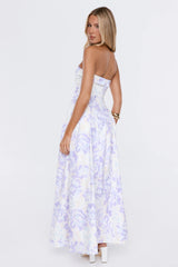 Simply Lovely Strapless Maxi Dress Lilac
