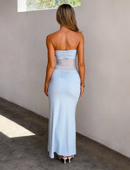 AIYANNA MAXI DRESS - LIGHT BLUE