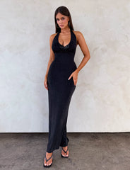ASTORIA MAXI DRESS - BLACK
