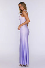 Power Dress Code Maxi Dress Lilac