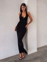 ASTORIA MAXI DRESS - BLACK