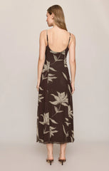 Charisma Floral Mesh Maxi Dress