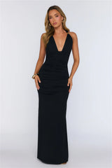 Beauty Of Night Maxi Dress Black
