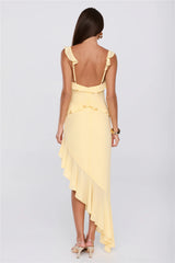 Cheeky Glow Maxi Dress Yellow