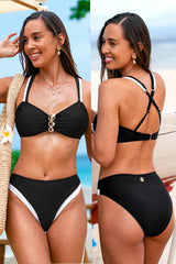 In on the Secret Black Bikini Set