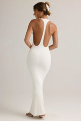 Modal Racerback Maxi Dress in Coconut