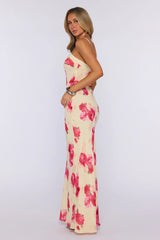 Bloom Dazzle Maxi Dress Yellow