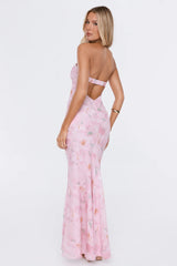 Style Stories Strapless Maxi Dress Pink