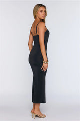 Favourite Bodycon Maxi Dress Black