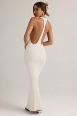 Modal Racerback Maxi Dress in Coconut