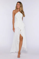 Beyond Style Maxi Dress Ecru