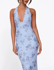 PHAEDRA MAXI DRESS - BLUE : FLORAL : BLUE FLORAL