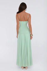 Lemonade Sunshine Maxi Dress Sage
