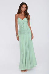 Lemonade Sunshine Maxi Dress Sage