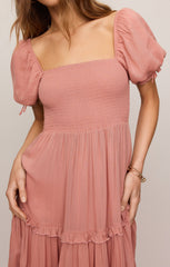 Eliora Smocked Maxi Dress