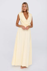 Made To Lead Maxi Dress Yellow