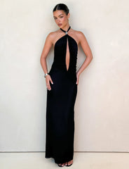 ZARA MAXI DRESS - BLACK