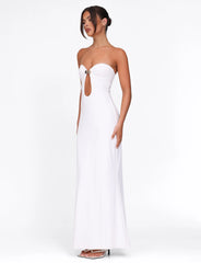 CECILY MAXI DRESS - WHITE