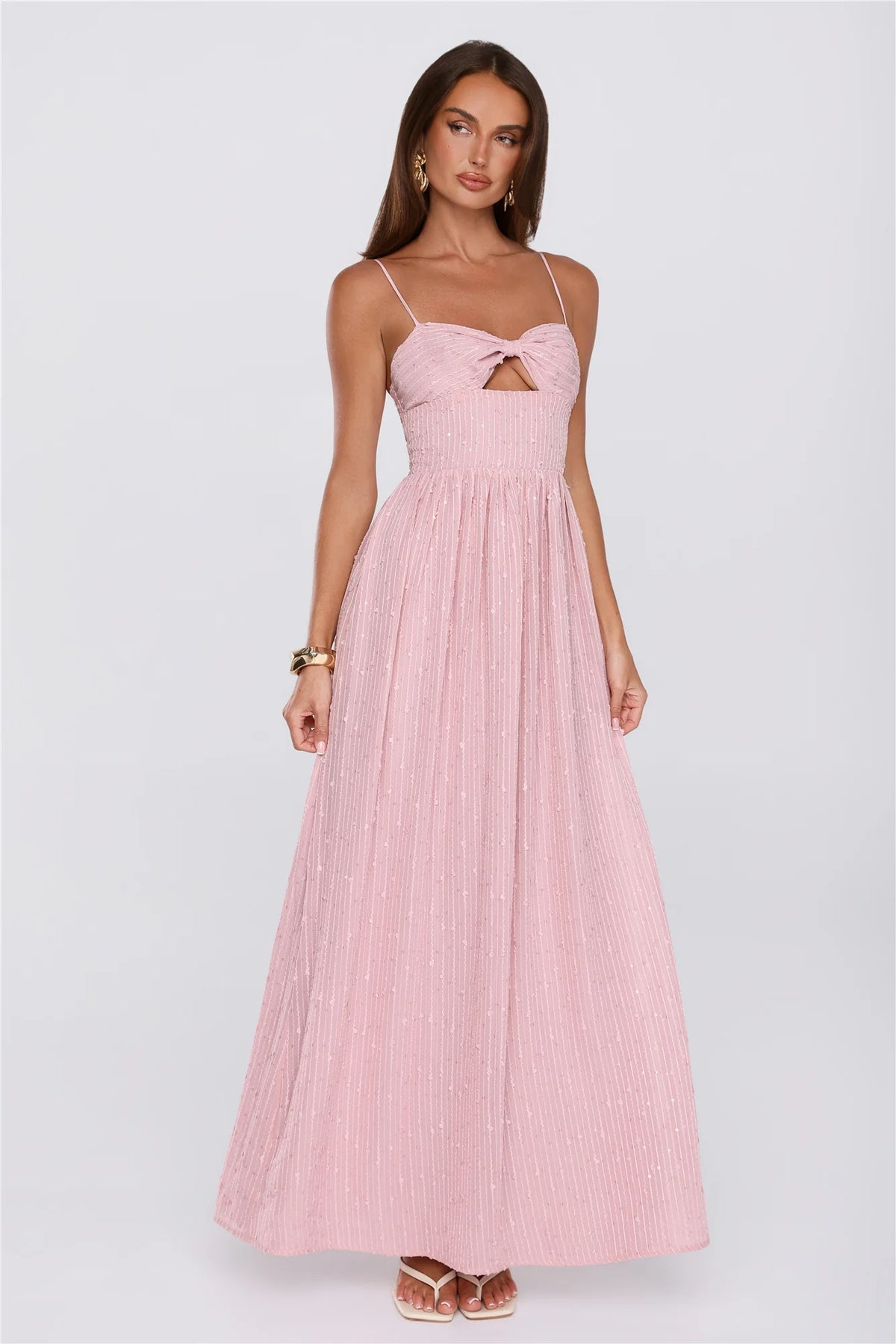 Fashionable Love Maxi Dress Pink
