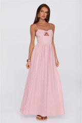 Fashionable Love Maxi Dress Pink