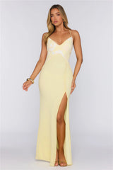 Sunshine Whispers Maxi Dress Yellow