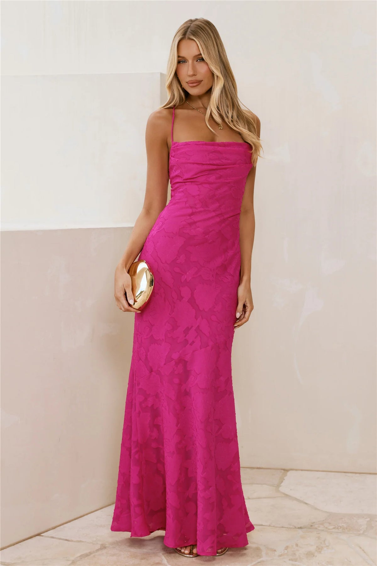 Bridge To Wonderland Maxi Dress Mauve