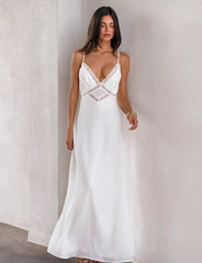 AISLYNN MAXI DRESS - WHITE
