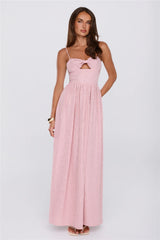 Fashionable Love Maxi Dress Pink
