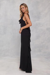 Pop Of Drama Maxi Dress Black