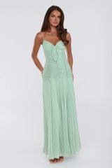 Lemonade Sunshine Maxi Dress Sage