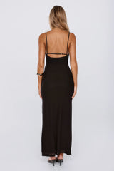 Everyone Loves Mesh Maxi Dress Black