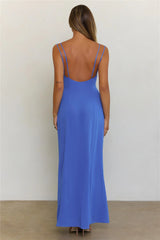 Spin Into Daylight Maxi Dress Cobalt