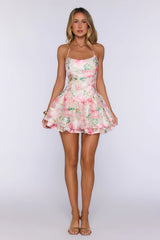 Lights Camera You Mini Dress Floral