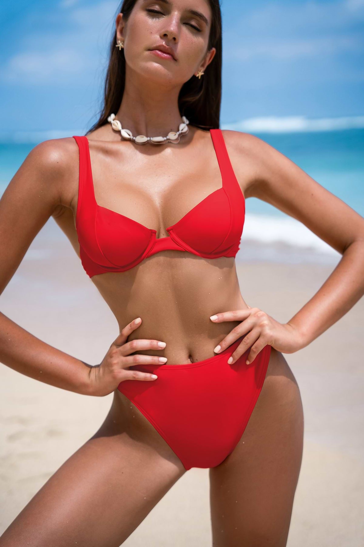 My Favorite Red Bikini Set