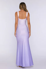 Power Dress Code Maxi Dress Lilac