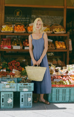 Leonora Denim Midi Dress